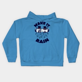 Wealthy Clouds Making It Rain Kids Hoodie